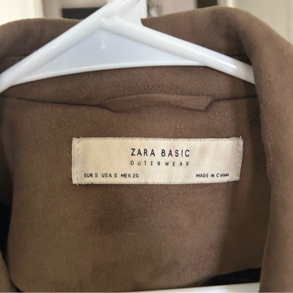 Suede Zara Jacket - Picture 2 of 3